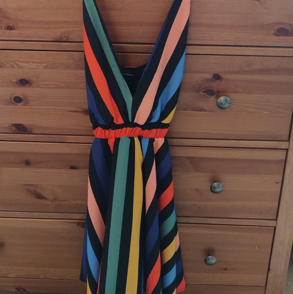 VICI•rainbow dress